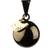 Babynord Bola Black with Gold Bird Pendant - Black/Gold