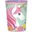 Amscan Plastic Cup Favour Cup Magical Unicorn 473ml