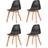vidaXL 244778 4-pack Köksstol 83cm 4st
