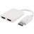 Deltaco DisplayPort-2HDMI M-F Adapter