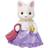 Sylvanian Families Town Girl Series Silk Cat