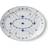 Royal Copenhagen Musselmalet Riflet Serveringsfad