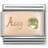 Nomination Composable Classic August Link Charm - Rose Gold/Silver/Peridot