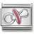 Nomination Composable Classic Pink Pacifier Link Charm - Silver/White/Pink