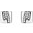 Georg Jensen Fusion Earrings - White Gold/Diamond