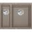 Blanco Inbouw Spoelbak Subline 340/160-U