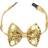 Widmann Sequin Bow Tie Gold