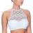 Freya Sundance High Neck Crop Top - White