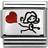 Nomination Composable Classic Link Girl With Balloon Charm - Silver/Black/Red