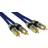 InLine Premium 2RCA - 2RCA 0.5m