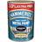 Hammerite Direct To Rust Hammered Metal Paint Black 0.75L