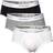 Calvin Klein Classic Briefs 3-pack - Black/White/Grey Heather