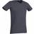 Stedman Ben V-neck For Men - Donkergrijs Rondgewoven Katoen