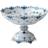 Royal Copenhagen Blue Fluted Full Lace Dessertskål 28.5cm