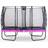 Exit Toys Elegant Premium Trampoline + Safetynet Economy 244x427cm