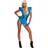 Rubies Lady Gaga Blue Swim Suit Kostüm für Damen