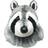 Brigbys Djurhuvud Racoon