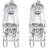 Airam 4719567 Halogen Lamps 18W G9 2-pack