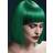 Smiffys Fever Lola Wig Green