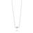 Efva Attling Love Knot & Stars Necklace - White Gold/Diamonds