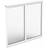 Halle Primo GZVHHIFF2B Aluminium Fast fönster 2-glasfönster 158x119cm