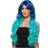 Smiffys Fashion Mermaid Wig Wavy Extra Long