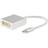 Equip USB C - DVI-I Dual Link M-F 0.2m