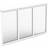 Halle Primo GZVHHIFF3D Trä, Aluminium Fast fönster 2-glasfönster 251.5x119cm
