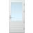 Kaski Bergsgården 2 Ytterdörr Klarglas S 5040-Y80R H (100x200cm)