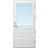 Kaski Bergsgården 1 Ytterdörr Klarglas S 5040-Y80R H (90x210cm)