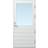 Kaski Bergsgården 1 Ytterdörr Klarglas S 0502-Y V (90x210cm)