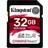Kingston Canvas React SDHC Class 10 UHS-I U3 V30 A1 100/70MB/s 32GB
