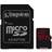 Kingston Canvas React microSDXC Class 10 UHS-I U3 V30 A1 100/80MB/s 64GB +Adapter