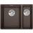 Blanco Inbouw Spoelbak Subline 340/160-F Koffie