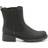 Clarks Black Leather Zapatos Chelsea Boots - Female