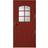 Kaski Rattvik Ytterdörr Crepiglas S 5040-Y80R H (90x200cm)