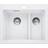 Blanco Pleon 6 Split Kitchen Sink 615 x 510 mm