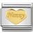 Nomination Composable Classic Link Nanny Heart Charm - Silver/Gold