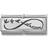 Nomination Composable Classic Double Link Infinity Dream Charm - Silver/Black