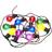 Sirius Tobias LED Colorful Black Ljusslinga 10 Lampor