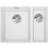 Blanco Inbouw Spoelbak Subline 340/160-F Wit