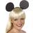 Smiffys Mouse Ears on Headband