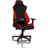 Nitro Concepts S300 Gaming Chair Inferno Red, kangasverhoiltu pelituoli, musta/punainen