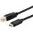 Equip USB B-USB C 2.0 1m