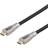 Deltaco Prime Active Braided 18Gbps HDMI - HDMI High Speed ​​with Ethernet 15m
