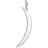 Thomas Sabo Charm Club Moon Charm Pendant - Silver