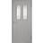 Kaski Classic Haparanda Ytterdörr Klarglas S 2502-B H (100x200cm)