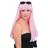 Rubies Glamour Wig Light Pink