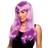 Rubies Glamour Wig Magenta