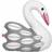 Franck & Fischer Ellen Light Swan Cushion 27x32cm